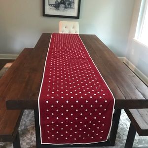 Pottery Barn table runner